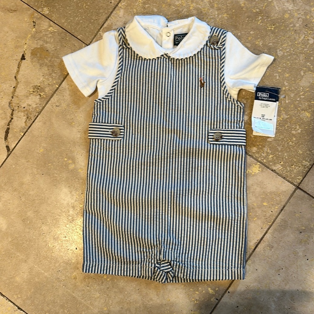 Poloby Ralph Lauren 12 Month one piece